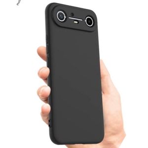 Tecno Spark Slim/Pova Slim Classic Minimalist Slim Design Protective Matte Black Silicone Back Case