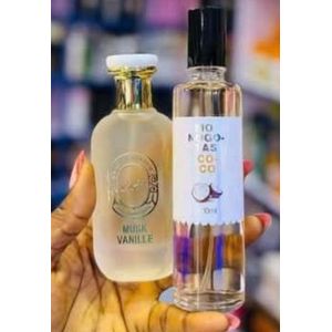 Fragrance Combo Gift Set Perfume of 2 in 1 of  Musk Vanilla and Monogotas Body Mist Spray 