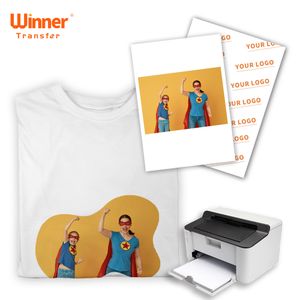 5 Sheets A4 Transfer Paper Iron On Heat Press T-shirt Inkjet Sublimation  Printing Paper DIY Craft Fabrics Thermal Transfer Paper