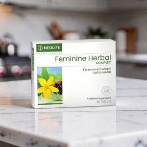 WELLNESS NUTRITION Feminine Herbal Complex - 60 Tablets (Single) Herbal Blend for Women’s Well-Being
