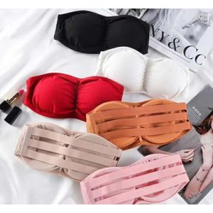 Women’s Seamless Strapless Push-Up Bra / Tube Bra– Women’s Strapless Padded Bra(6 different colours)