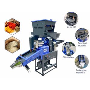 Comfortable Garden 5-in-1 Rice Mill – 5-Stage Paddy Rice Mill, Commercial Milling Grading, Nigeria