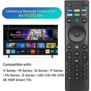 Vizio Smart TV Replacement Universal Remote XRT140 Compatible for All  Smart TV D-Series M-Series P-Series V-Series E-Series OLED-Series XRT136 XRT260 Remote Replacement