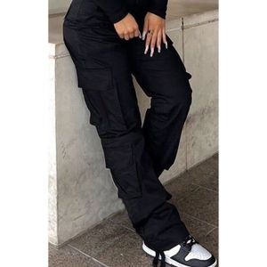 Dripping Black Cargo Combat Pant Joggers