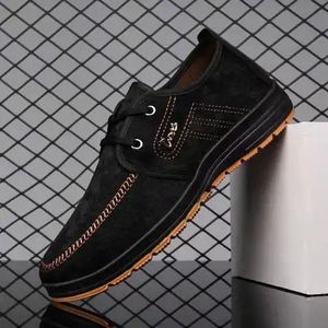 Casual suede men sneakers shoes