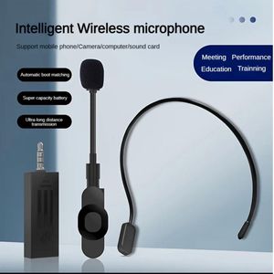 K36 Wireless Microphone – 2.4GHz Wireless Headset Microphone for Teaching, Presentations, Live Streaming & Public Speaking