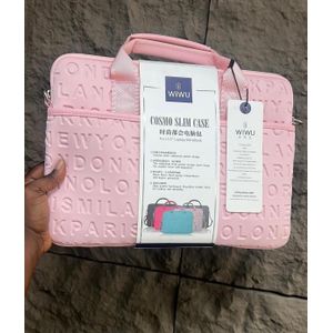 WiWU Cosmo Slim Case fashionable cushion laptop bag designed for 13.3" laptops 