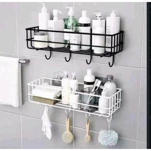 Wall mounted bathroom single corner shelf 