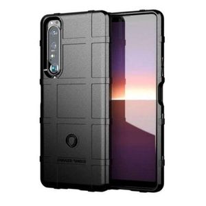 Rugged shield back case for Sony Xperia 1iii - black