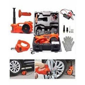 Electric Hydraulic Floor Jack/Tire Inflator Pump/wrench