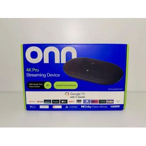 Onn Google TV 4K  Pro  Streaming Media Player