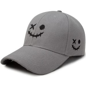 Unisex City Face Cap: Ash 