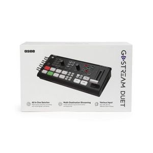 Modern OSEE GoStream Duet Multi-Camera Live Streaming Video Switcher With HDMI, USB & Audio Mixer
