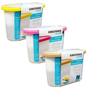 Kingfisher Interior Dehumidifier -Stops Damp, Mould, Allergens