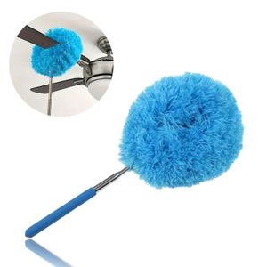 ShebSheb Extendable Ceiling Fan Duster, Electrostatic Microfiber Cleaning Brush for High Ceilings and Furniture, Telescopic Handle 13–31.5 in (33–80 cm), Multi‑Use Cleaning Tool