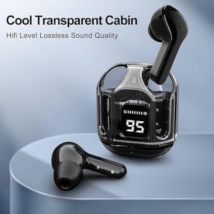 Air 31 Ultrapods Max Wireless 5.3 Transparent Bluetooth Earbuds 