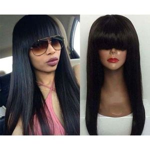 Cute Full Fringe Wig For Pretty Ladies
