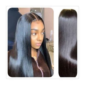 Layered Cut Straight Lace Front Wigs
