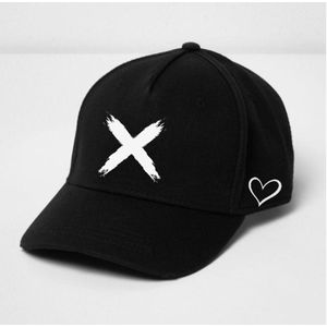 Stylish Design Baseball/Face Cap - Black 