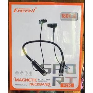 Frezzil F530 Magnetic Bluetooth Neckband Wireless In-Ear Headphones