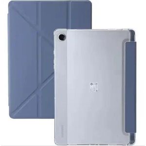 Samsung galaxy Tab A9+ 11 inch standing transparent back and front leather Case