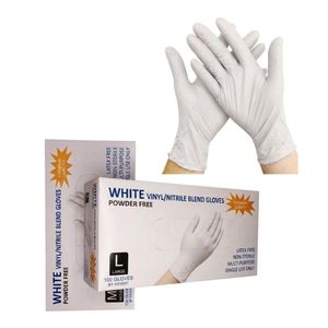 White Nitrile Powder Free Glove (100 pieces)