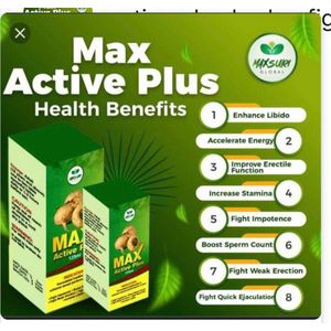 Max Active GlobalHerbal Supplement for Men 