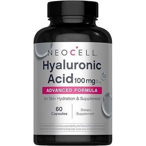 NEOCELL Hyaluronic Acid 100 mg, 60 Capsules