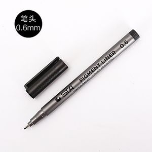 Sipa 8pcs Black Thin Liner Pens Mini Liner Fineliner Drawing Pens