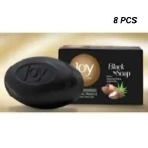 Joy Joy-Black Soap With Shea Butter And Aloe Vera-8 Piece.