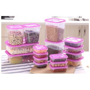 17 Set Plastic Storage Container (Consist Of 17 Containers)