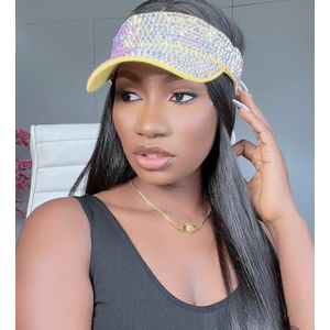 Cap Ladies Everything Open Top Ladies Wide Brim Sun Visor Hat