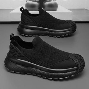 Everything Black Casual Unique Sneakers for men black
