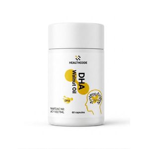 HEALTHCODE DHA Walnut oil soft capsule for Eye, Brain, and Heart  support 