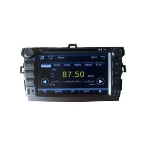 Toyota Corolla 2008 - 2010 Car Stereo DVD Player With Functional SD Slot And USB Slot And Quality DVD Resolution + 170 Degree Revise Camera With 4 Led Lights