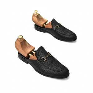 Mens Casual Half Shoes Party Footwear-Black Half Shoe For Men