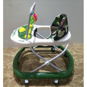 Movable Foldable Baby Walker With Music