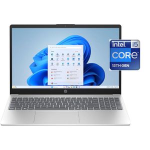 Hp Notebook 15 13TH GEN INTEL CORE I5- Backlit Keyboard -8GB RAM- 512GB SSD- 15.6"FHD WINDOWS 11+ BAG