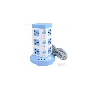 Usb Power 12 Port USB 3 Port AC Well Spaced Original Intelligent Surge Protect Power Socket Extension Box