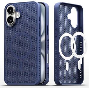 iPhone 16plus Premium Honeycomb Silicone Magsafe Case