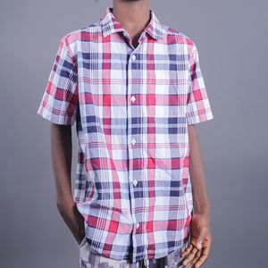 Boy's  Checked Flannel Shirt