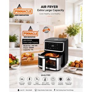 Pinnacle Air Fryer Extra Large Capacity 12L