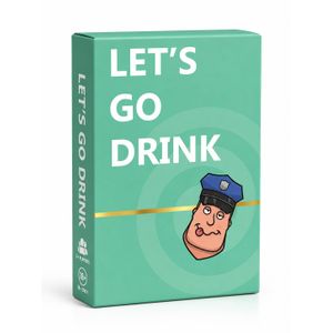 Let’s Go Drink – Fun Drinking Party Card Game for Friends & Group Gatherings