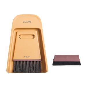 1pc Orange Crevice Cleaning Brush, 2 In 1 With Detachable Groove