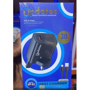 Update 30w Fast Charger With Micro-USB Cable
