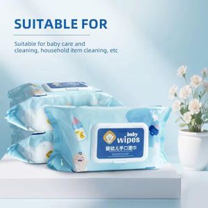 Thick and Fluffy Baby Wet Wipes -80pcs