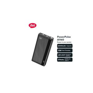 itel PowerPulse A1160 20000mAh Power-Bank