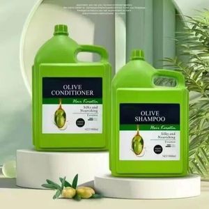 DEXOU 5L Olive Oil Nourishing Shampoo & Conditioner Set – Deep Hydration, Silky Smooth Hair Care Duo