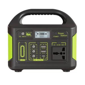 POWERFUL 300W Portable Power Station Electric Rechargeable Home Energy Supply 220V Long Lasting Electricity Supply Backup Solar Generator 256WH Battery Pack