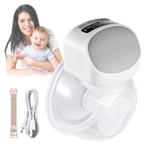 2pcs Wearable Pump Portable Electric Pump Hands Free 3 Modes 9 Suction  Levels Low Noise with 26mm Silicone Flange 150ml Storage Capacity for  Breastfeeding 